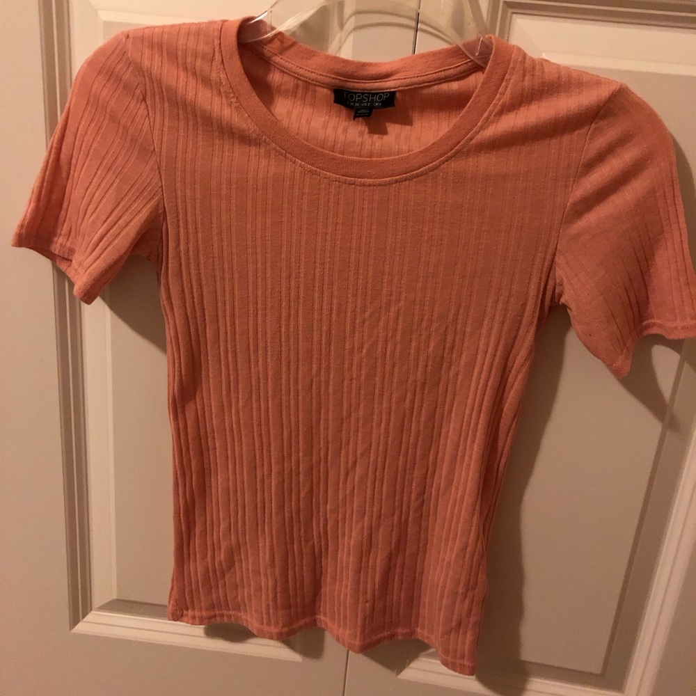 ⭐️Topshop Alexa Ribbed Tee - Picture 3 of 5